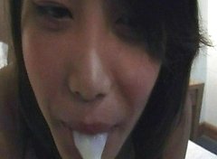 Hottest Asian amateur girl that you will ever see going fucking nuts right here with an impressive blowjob where she goes fucking wild sucking up and Hottest Asian amateur girl that you will ever see going fucking nuts right here with an impressive blowjob where she goes fucking wild sucking up and