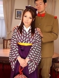 Nasty kimono lady Himeki Kaede Nasty kimono lady Himeki Kaede