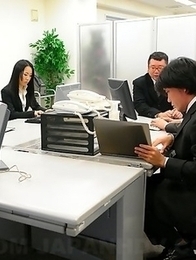 Ai Mizushima enjoys three peckers Ai Mizushima enjoys three peckers