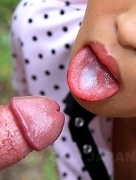 Nao Yuzumiya gets a sweet cum load Nao Yuzumiya gets a sweet cum load