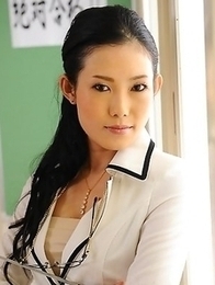 Yui Komine strips for her students Yui Komine strips for her students