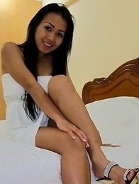 Thai Princess wants you to Worship her body, watch as she bends over on the couch in a sexy white dress and black panties Thai Princess wants you to Worship her body, watch as she bends over on the couch in a sexy white dress and black panties
